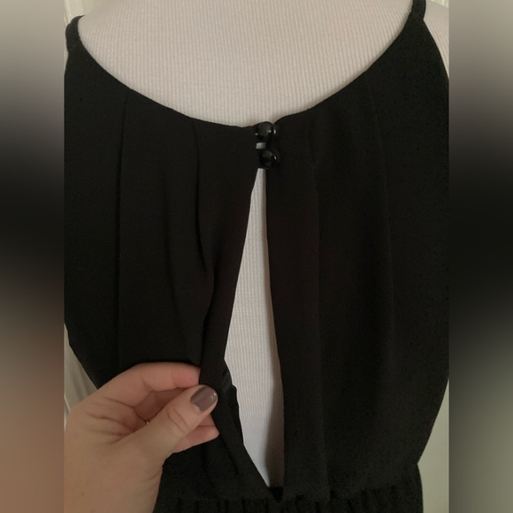 Lush Black sleeveless dress open back - Picture 4 of 6